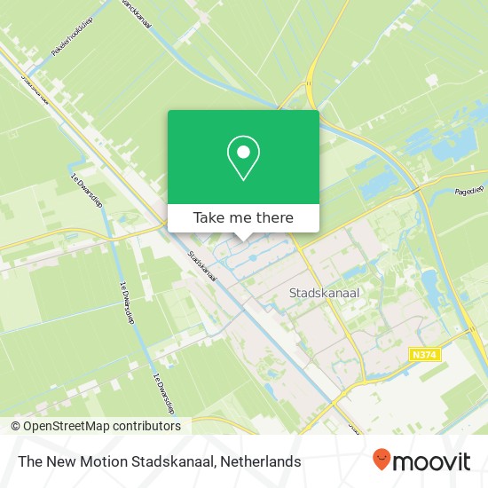 The New Motion Stadskanaal map