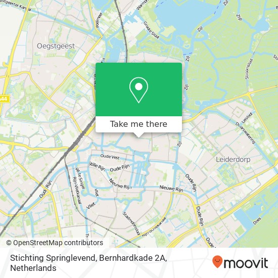 Stichting Springlevend, Bernhardkade 2A map