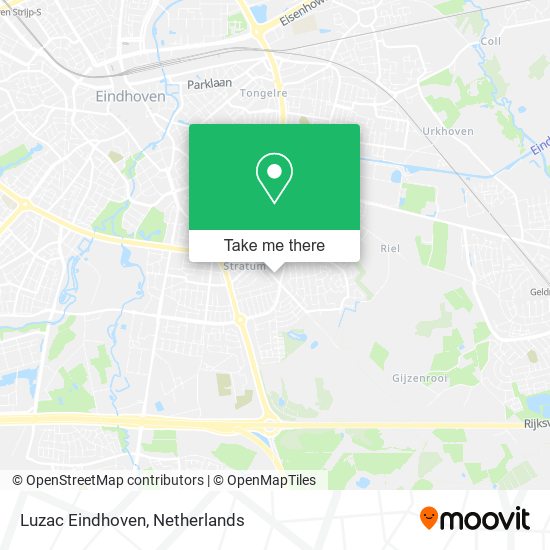 Luzac Eindhoven map