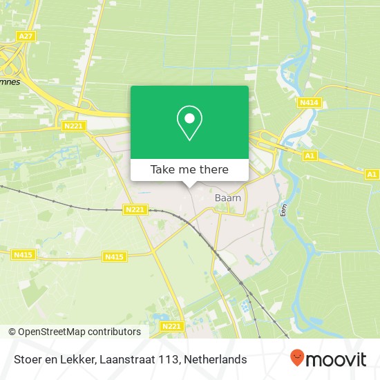 Stoer en Lekker, Laanstraat 113 map