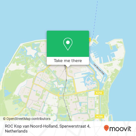 ROC Kop van Noord-Holland, Sperwerstraat 4 map