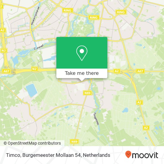 Timco, Burgemeester Mollaan 54 map