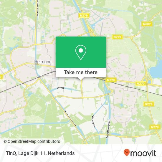 TinQ, Lage Dijk 11 map