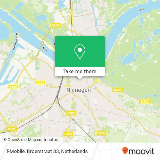 T-Mobile, Broerstraat 33 map