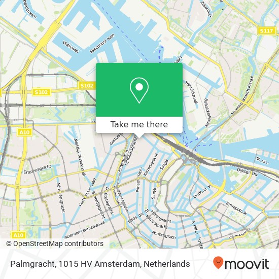 Palmgracht, 1015 HV Amsterdam map