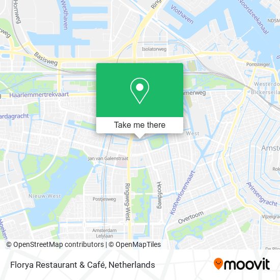 Florya Restaurant & Café map
