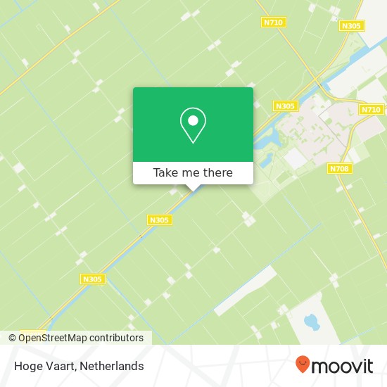 Hoge Vaart map