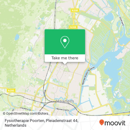 Fysiotherapie Poorten, Pleiadenstraat 44 Karte