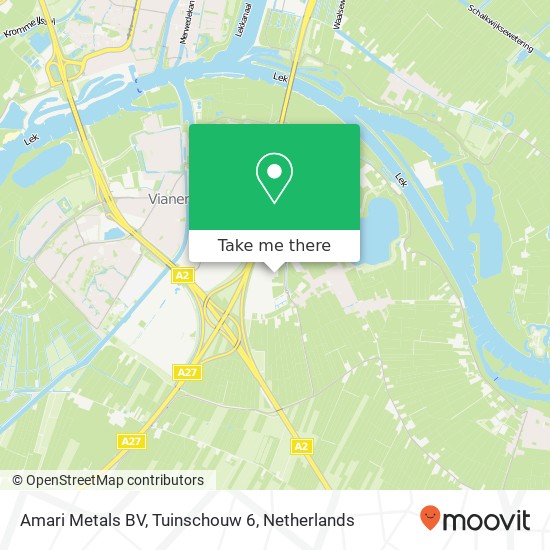 Amari Metals BV, Tuinschouw 6 map