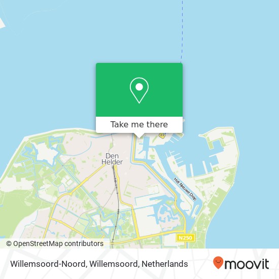 Willemsoord-Noord, Willemsoord map