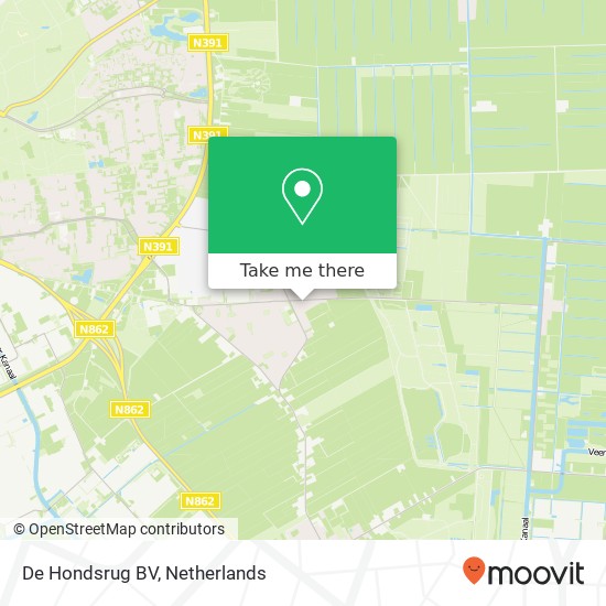 De Hondsrug BV map