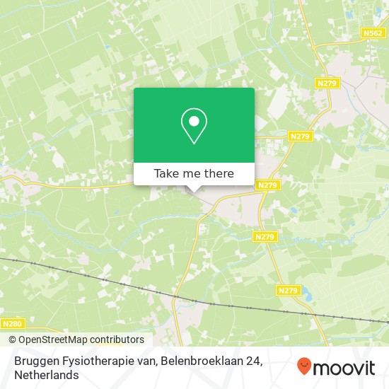 Bruggen Fysiotherapie van, Belenbroeklaan 24 map