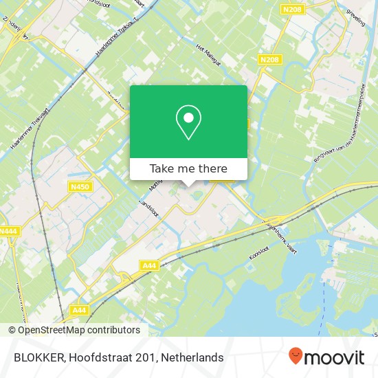 BLOKKER, Hoofdstraat 201 map