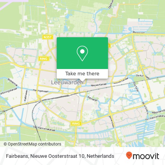 Fairbeans, Nieuwe Oosterstraat 10 map