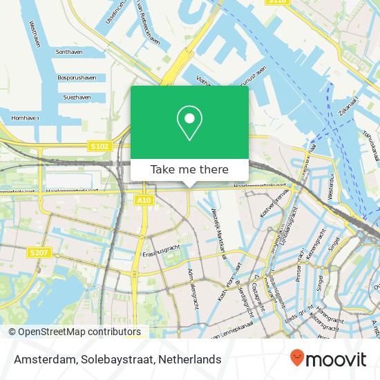 Amsterdam, Solebaystraat map