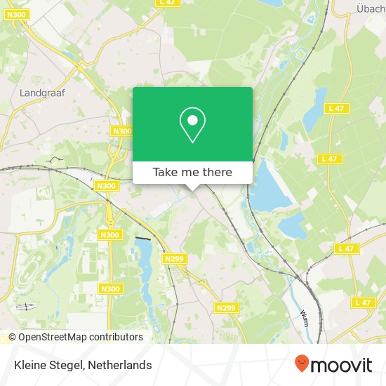 Kleine Stegel, 6471 Eygelshoven Karte