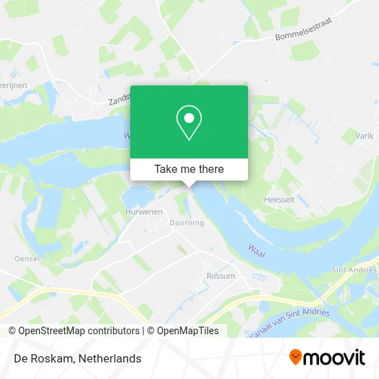De Roskam map