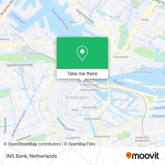 ING Bank map