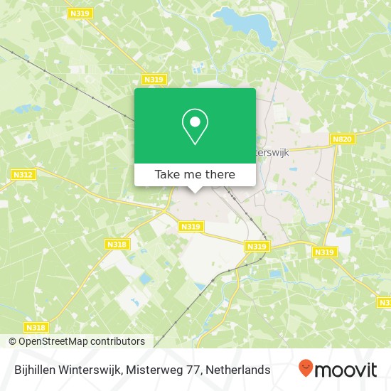 Bijhillen Winterswijk, Misterweg 77 map