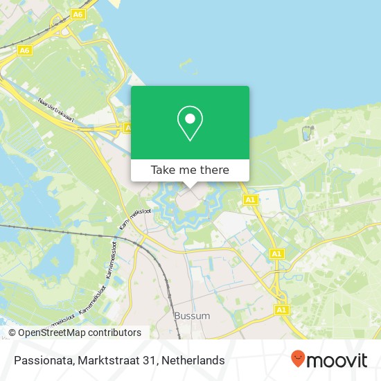 Passionata, Marktstraat 31 map