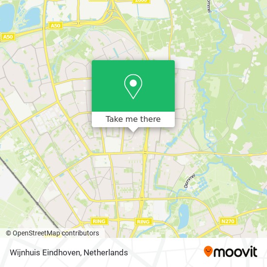 Wijnhuis Eindhoven map