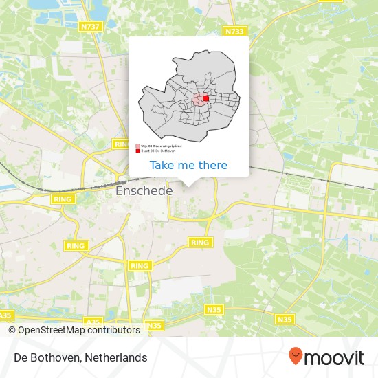 De Bothoven map