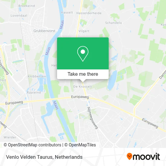 Venlo Velden Taurus map
