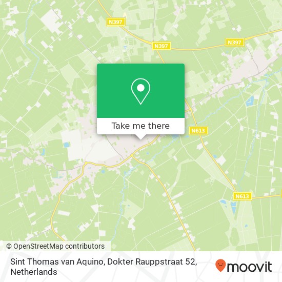 Sint Thomas van Aquino, Dokter Rauppstraat 52 map