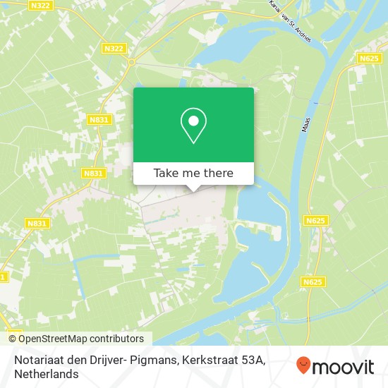 Notariaat den Drijver- Pigmans, Kerkstraat 53A map