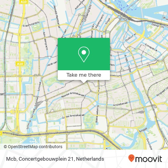 Mcb, Concertgebouwplein 21 map