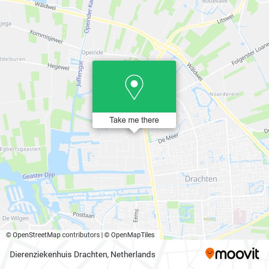 Dierenziekenhuis Drachten map