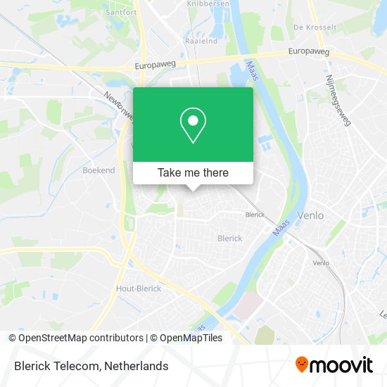 Blerick Telecom map