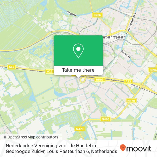 Nederlandse Vereniging voor de Handel in Gedroogde Zuidvr, Louis Pasteurlaan 6 map