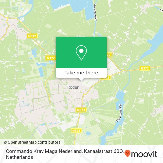 Commando Krav Maga Nederland, Kanaalstraat 60O map