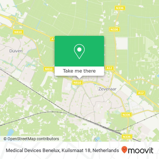 Medical Devices Benelux, Kuilsmaat 18 map