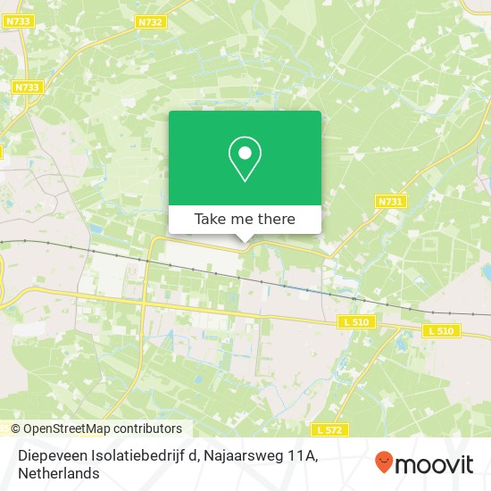 Diepeveen Isolatiebedrijf d, Najaarsweg 11A map