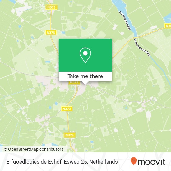 Erfgoedlogies de Eshof, Esweg 25 map