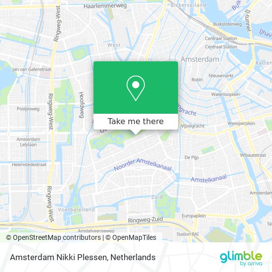Amsterdam Nikki Plessen map