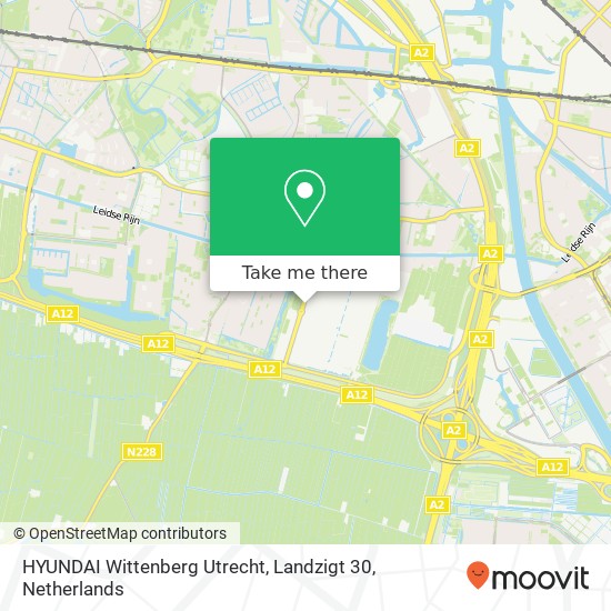 HYUNDAI Wittenberg Utrecht, Landzigt 30 map