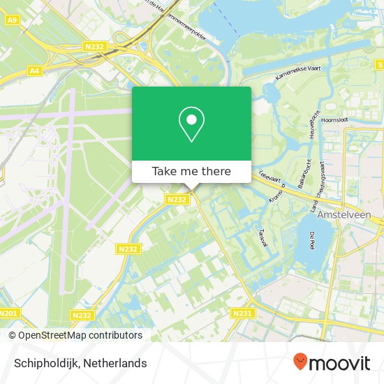 Schipholdijk, 1117 Luchthaven Schiphol (Schiphol Oost) map