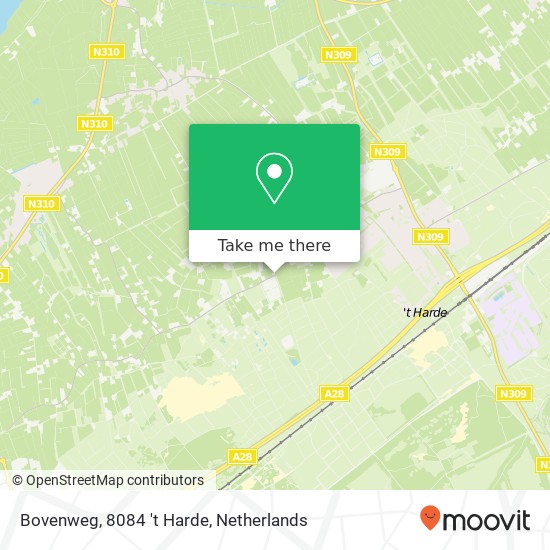 Bovenweg, 8084 't Harde map