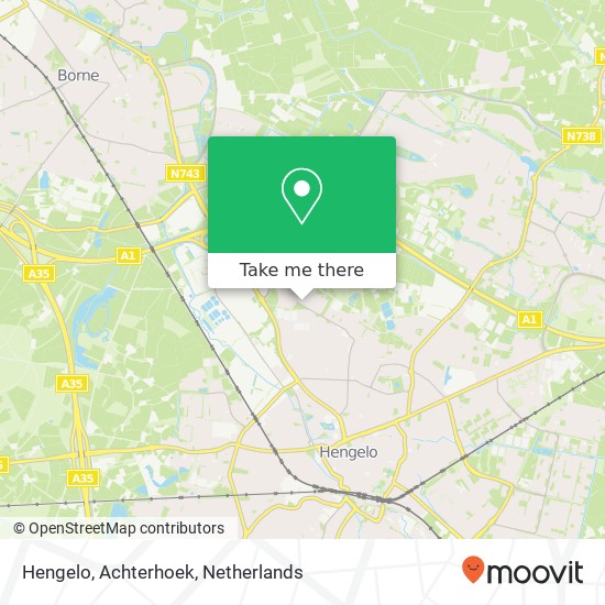 Hengelo, Achterhoek map