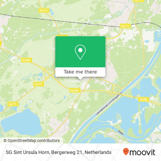 SG Sint Ursula Horn, Bergerweg 21 map