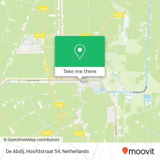 De Abdij, Hoofdstraat 54 map