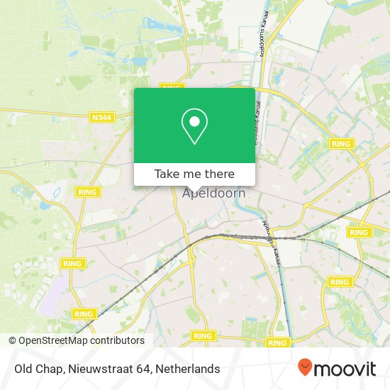 Old Chap, Nieuwstraat 64 map