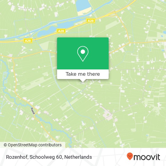 Rozenhof, Schoolweg 60 map