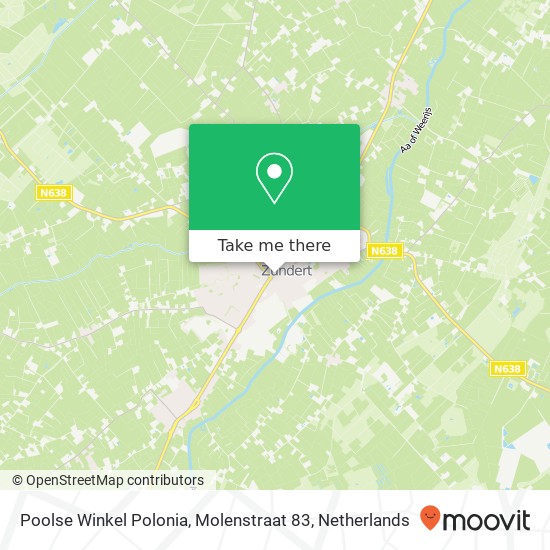 Poolse Winkel Polonia, Molenstraat 83 map