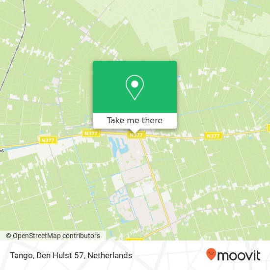 Tango, Den Hulst 57 map
