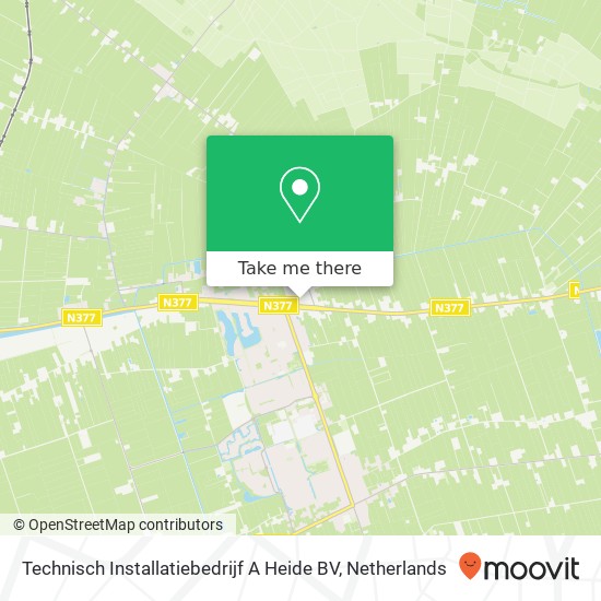 Technisch Installatiebedrijf A Heide BV map