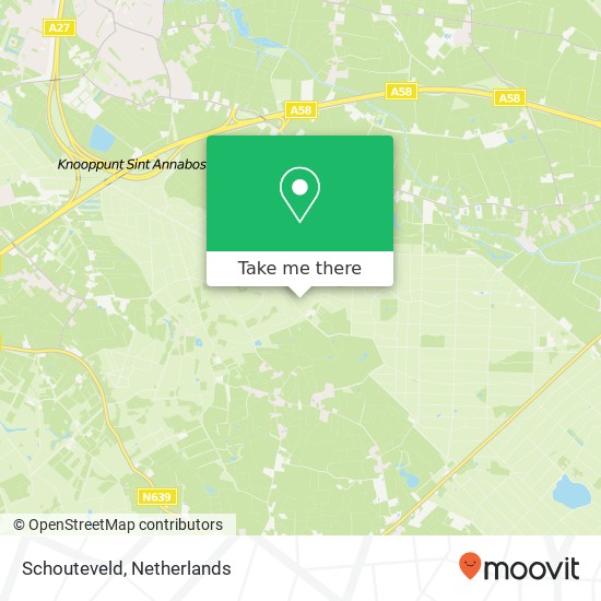 Schouteveld map